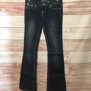 ZCO Jeans Premium Juniors Dark Boot Cut Jeans